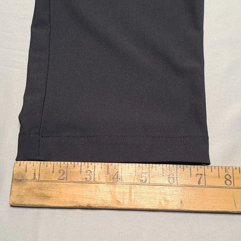 VRST Commuter Pants Mens 30x32 Black Straight Leg 5-Pocket Tech Stretch Trousers